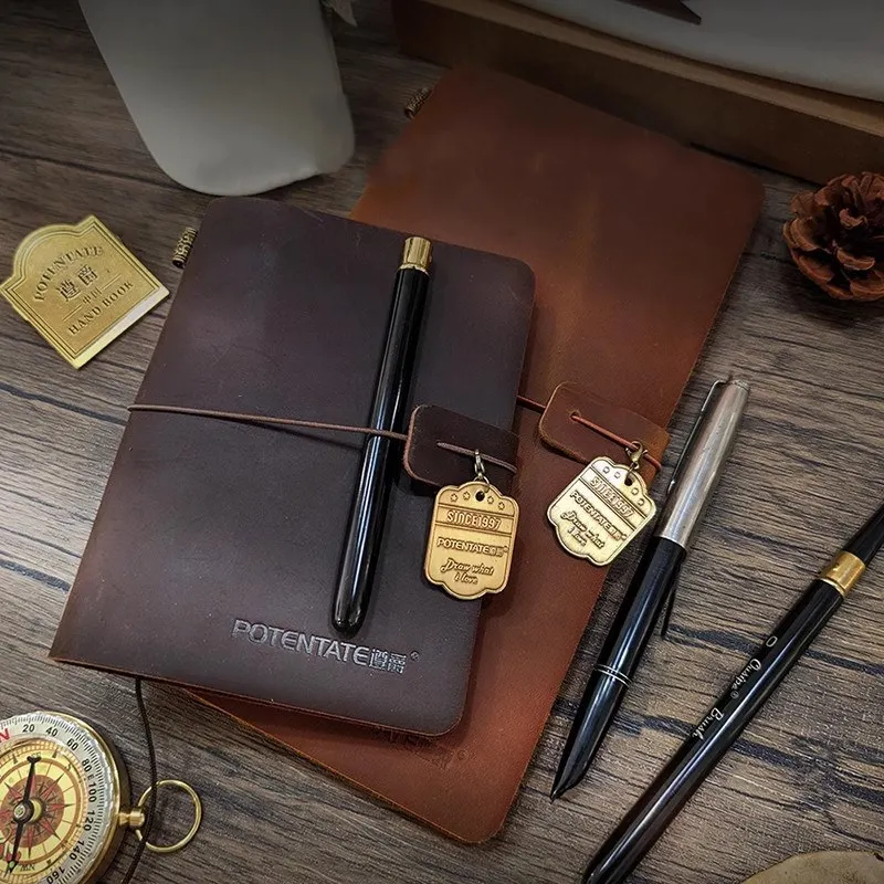 Leatherwork Books - Potentate Aquarell Skizzenbuch 200g Baumwolle Reise