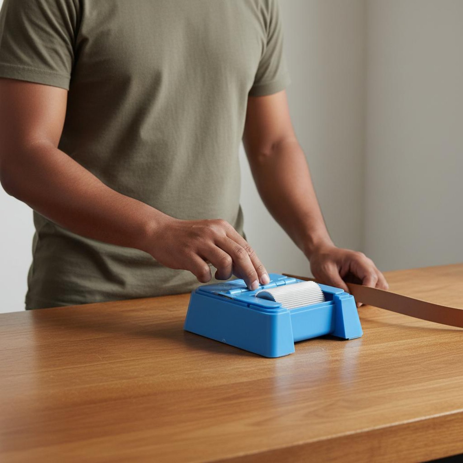 Leatherwork Beginner Tools - Leder-Randöler-Box für Gleichmäßige Anwendung, Lederbearbeitungswerkzeug mit