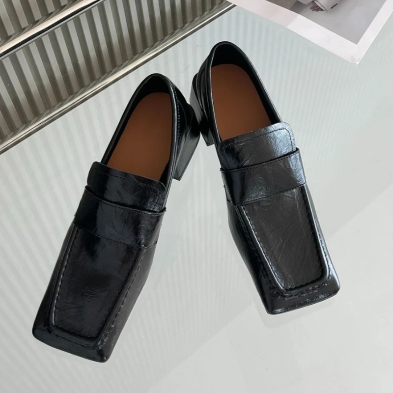 Damen-Schuhe mit quadratischer – Leatherwork Designs Bewertung und Preis