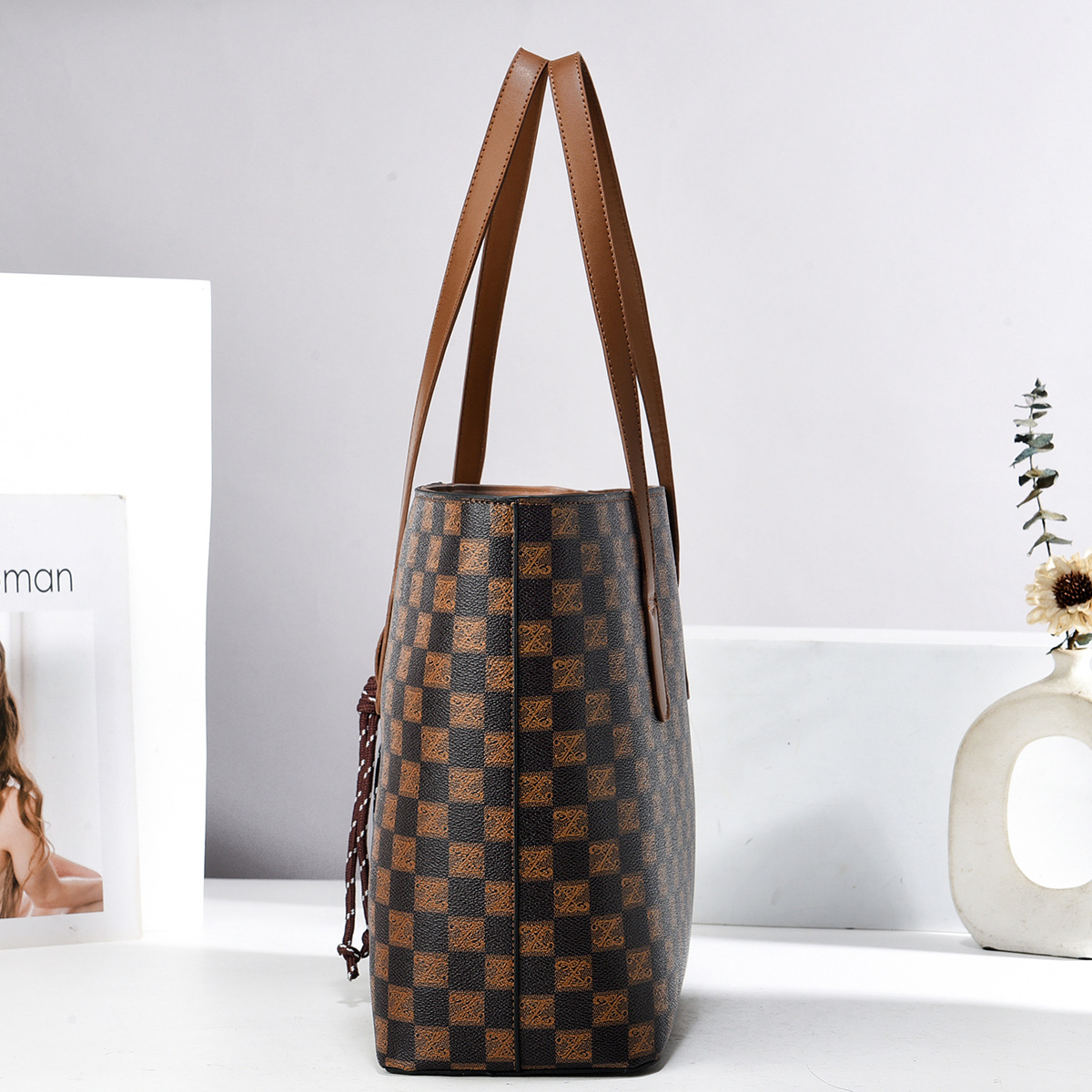 Tragetaschen, PU-Leder, Geldbö – Leather Work Handbags Bewertung und Preis