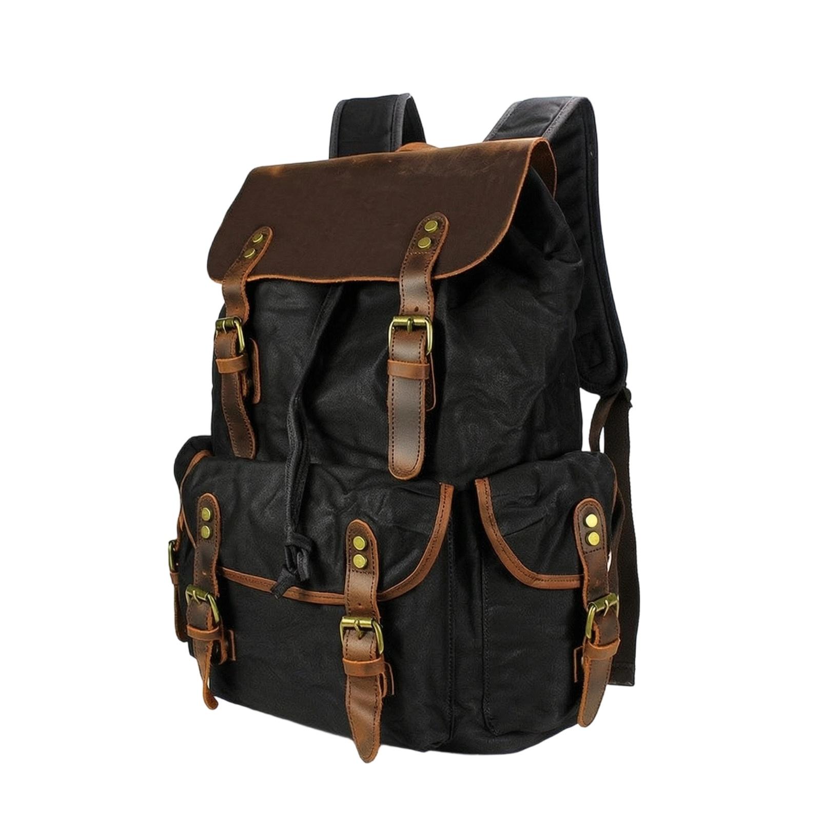 Canvas-Reiserucksack, strapazi – Leather Work Rucksack Bewertung und Preis
