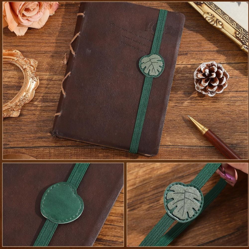Vintage Lesezeichen aus Leder  – Leatherwork Books Bewertung und Preis