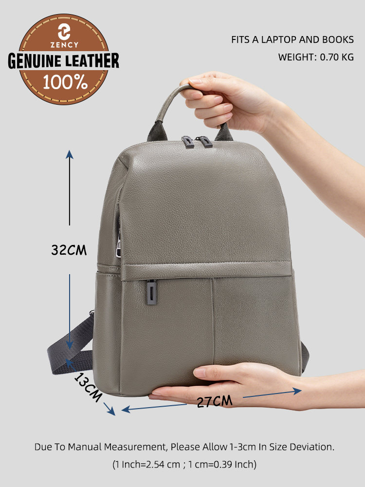 Zency Stilvoller Rucksack aus  – Leather Work Rucksack Bewertung und Preis