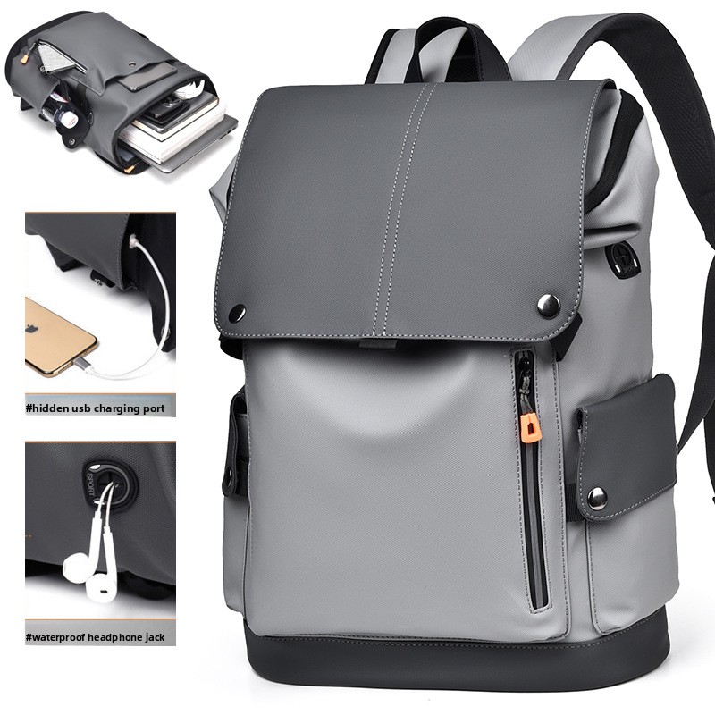 Herren-Laptop-Rucksack mit gro – Leather Work Rucksack Bewertung und Preis