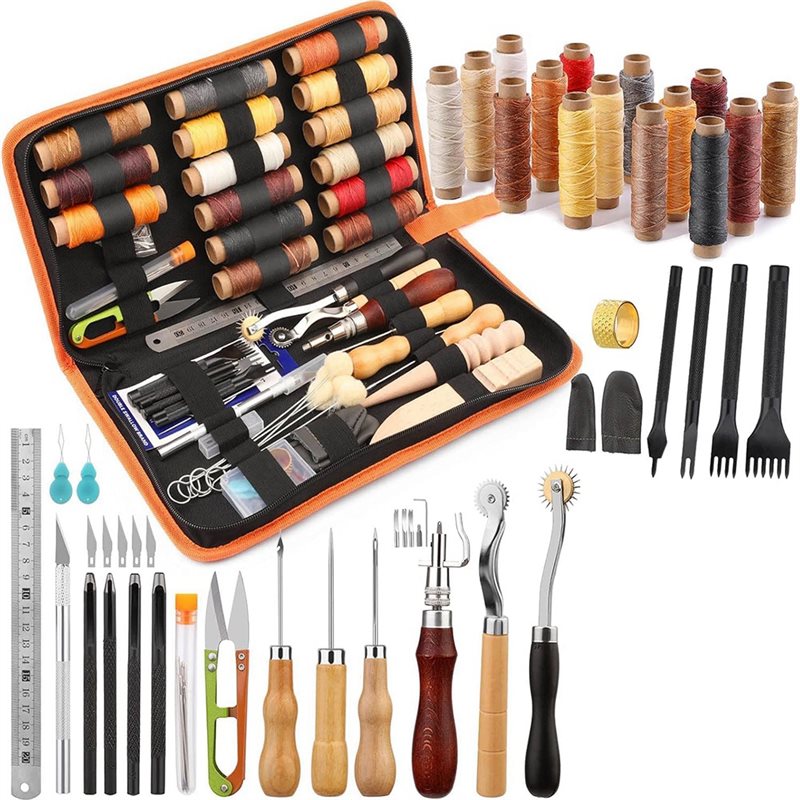 AB08-Lederbearbeitungs-Werkzeu – Leatherwork Beginner Tools Bewertung und Preis