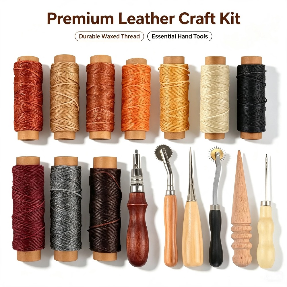 Komplettes Lederbearbeitungs-W – Leatherwork Beginner Tools Bewertung und Preis