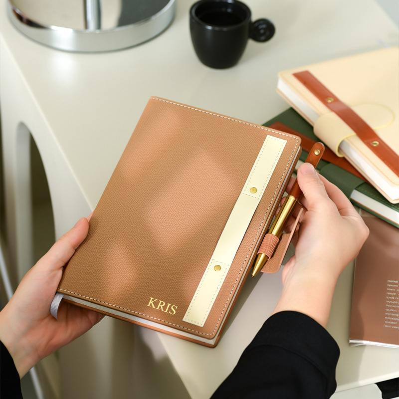 Graviertes PU-Cover A5 Notizbu – Leatherwork Books Bewertung und Preis