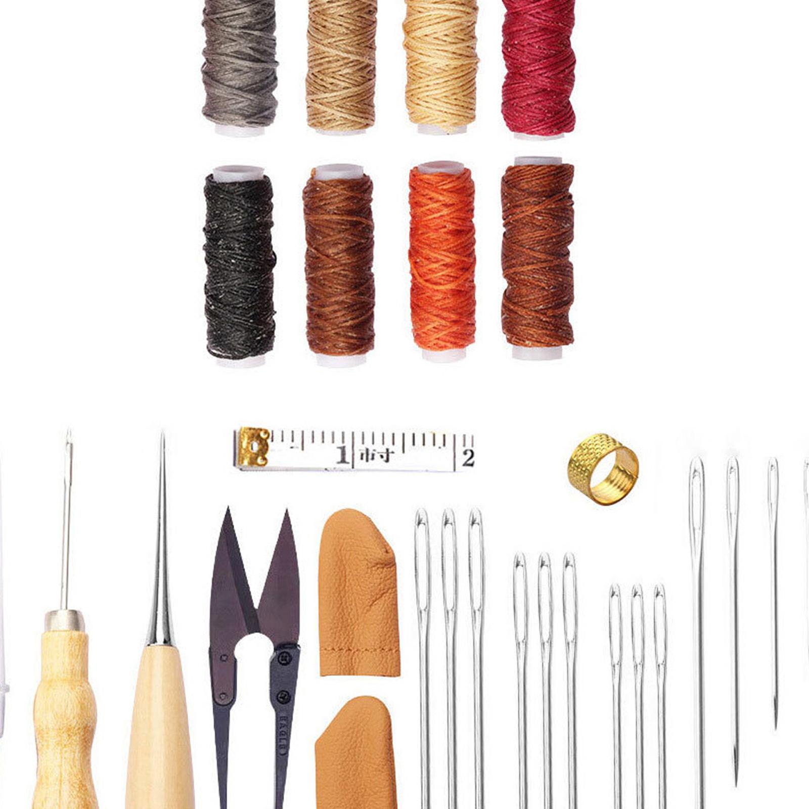 32-teiliges Lederwerkzeug-Set  – Leatherwork Beginner Tools Bewertung und Preis
