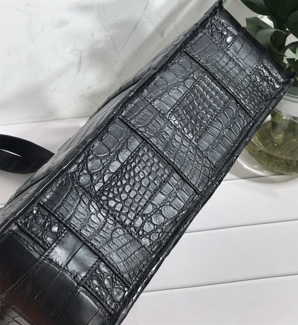 Neue Krokodilleder-Laptoptasch – Leather Work Handbags Bewertung und Preis