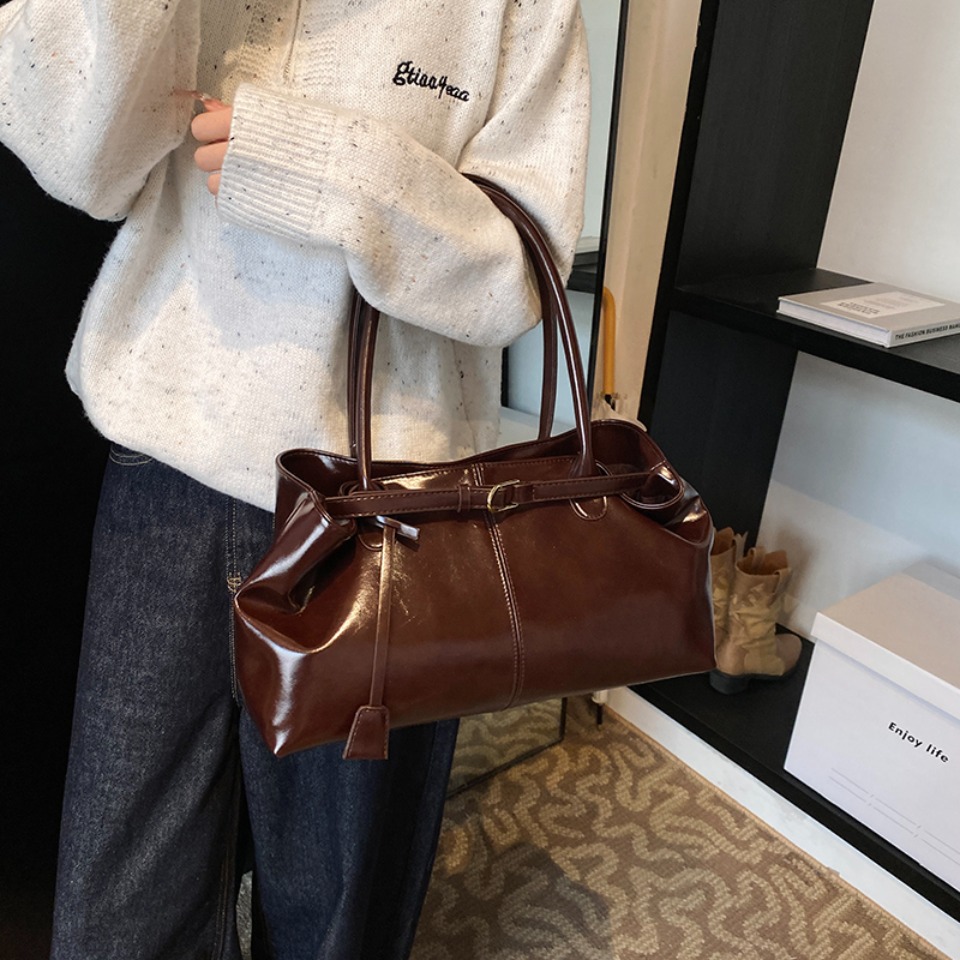 Winter Öl PU Leder Hobo Handta – Leather Work Handbags Bewertung und Preis