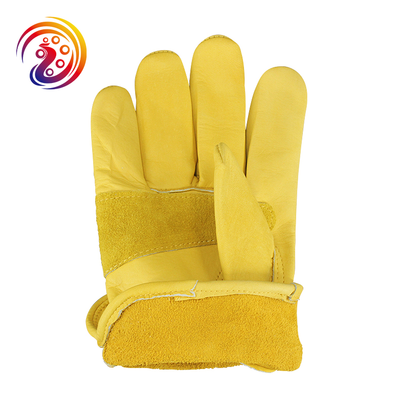 Arbeits handschuhe Rindsleder  – Leather Work Factory Bewertung und Preis