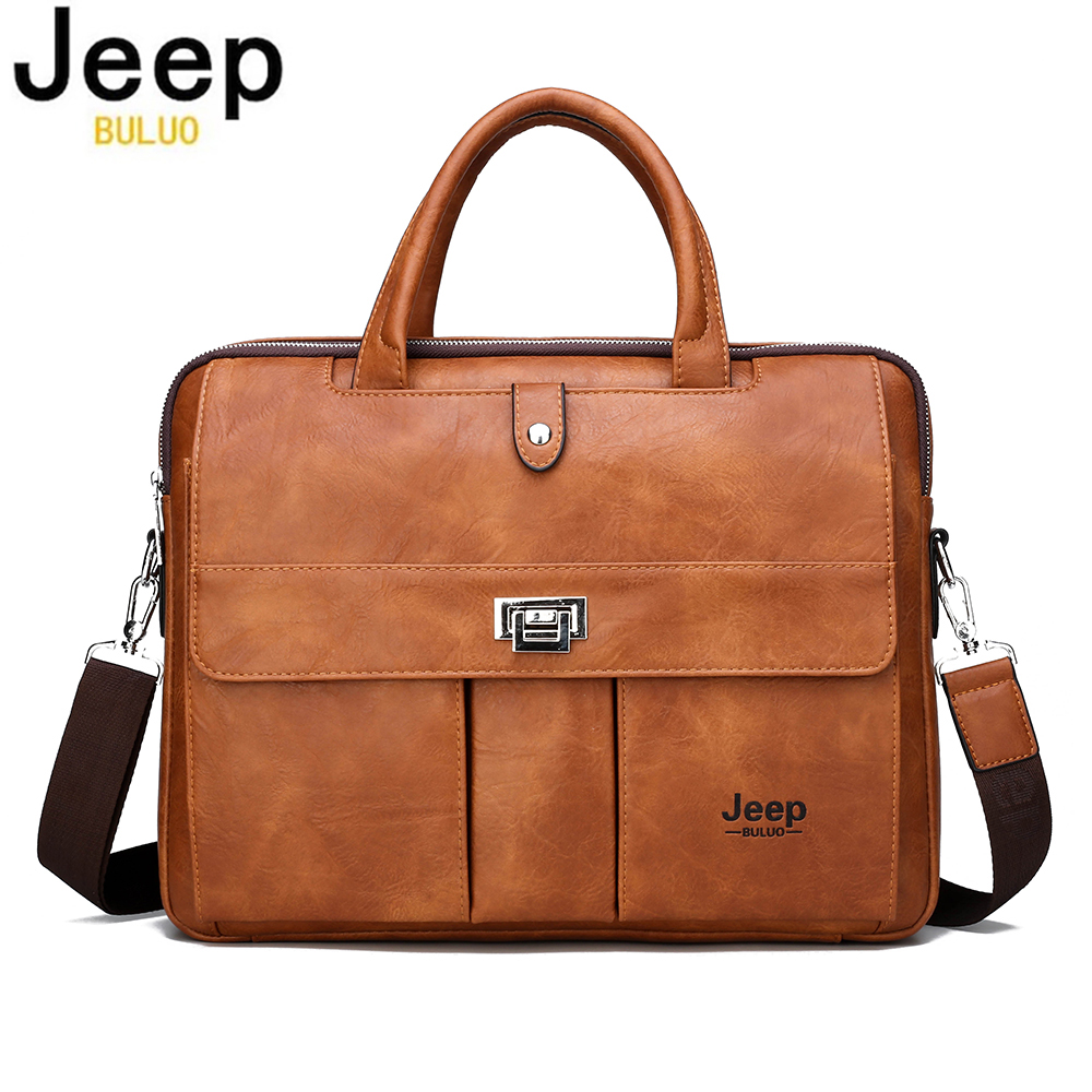 Jeep Buluo Herren-Leder-Aktent – Leather Work Handbags Bewertung und Preis