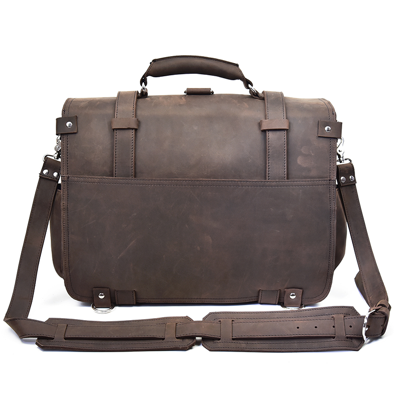 Männer Dicke Crazy Horse Leder – Leather Work Rucksack Bewertung und Preis