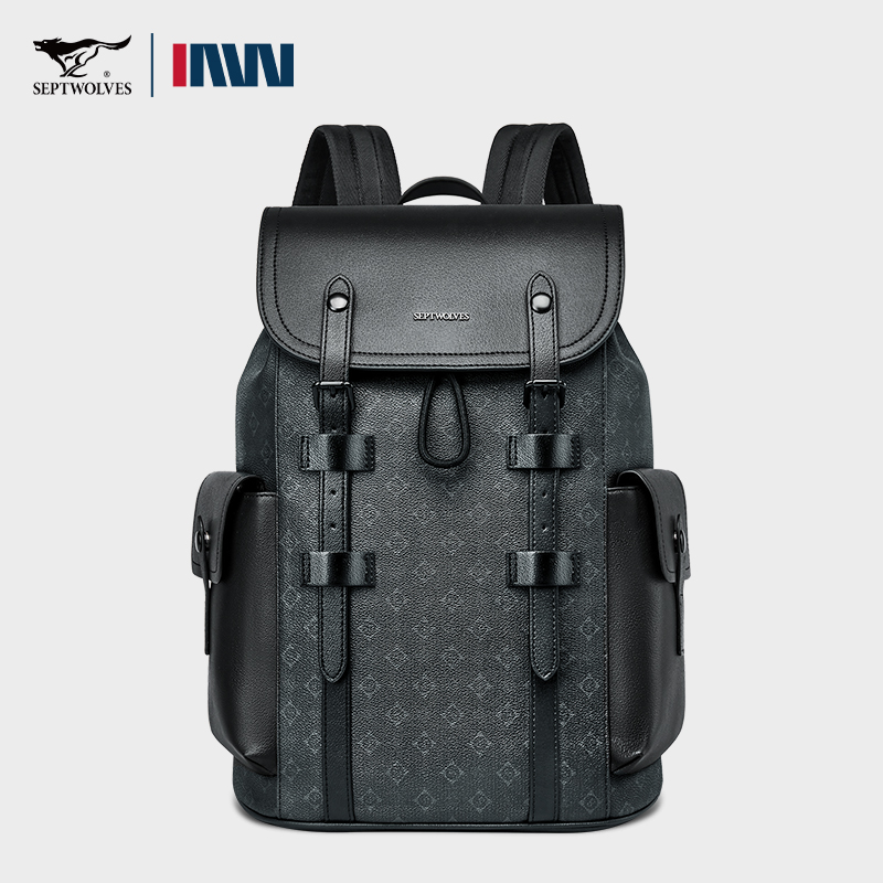 Septwolves Hochwertiger Busine – Leather Work Rucksack Bewertung und Preis